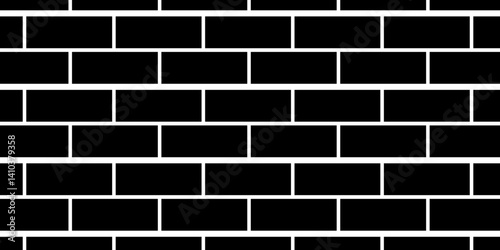 Black brick wall background. Black stone brick wall seamless background. Seamless Texture Pattern of a Brick Wall. Black bricks wall 3d illustration. Brick wall Texture. wall stone texture background.