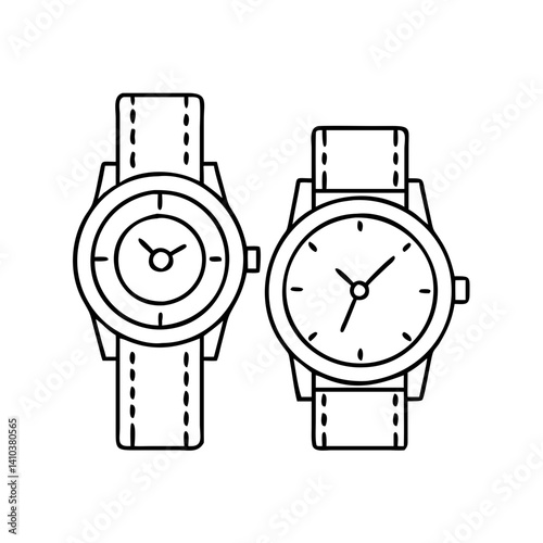 watches icon, watches vector illustration-simple illustration of watches, perfect for watches logos and icons