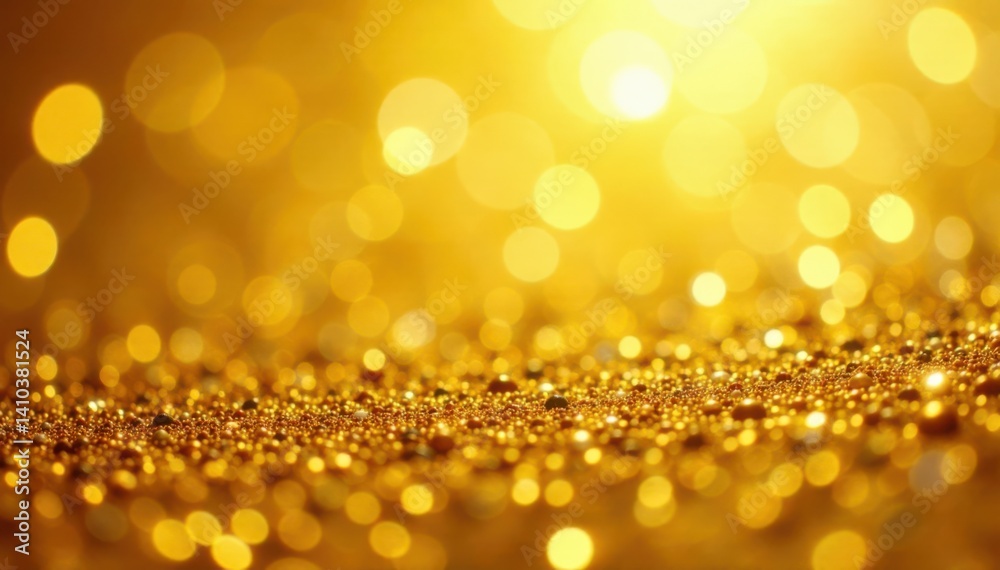 Shiny gold foil background with scattered light reflections, light, gold Shiny gold foil background with scattered light reflections, light, gold