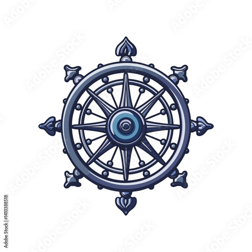 Dharmachakra The Wheel of Dharma, Buddhist Symbol of Enlightenment