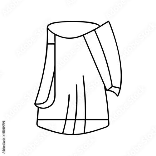 sheath dress icon, sheath dress vector illustration-simple illustration of sheath dress, perfect for sheath dress logos and icons