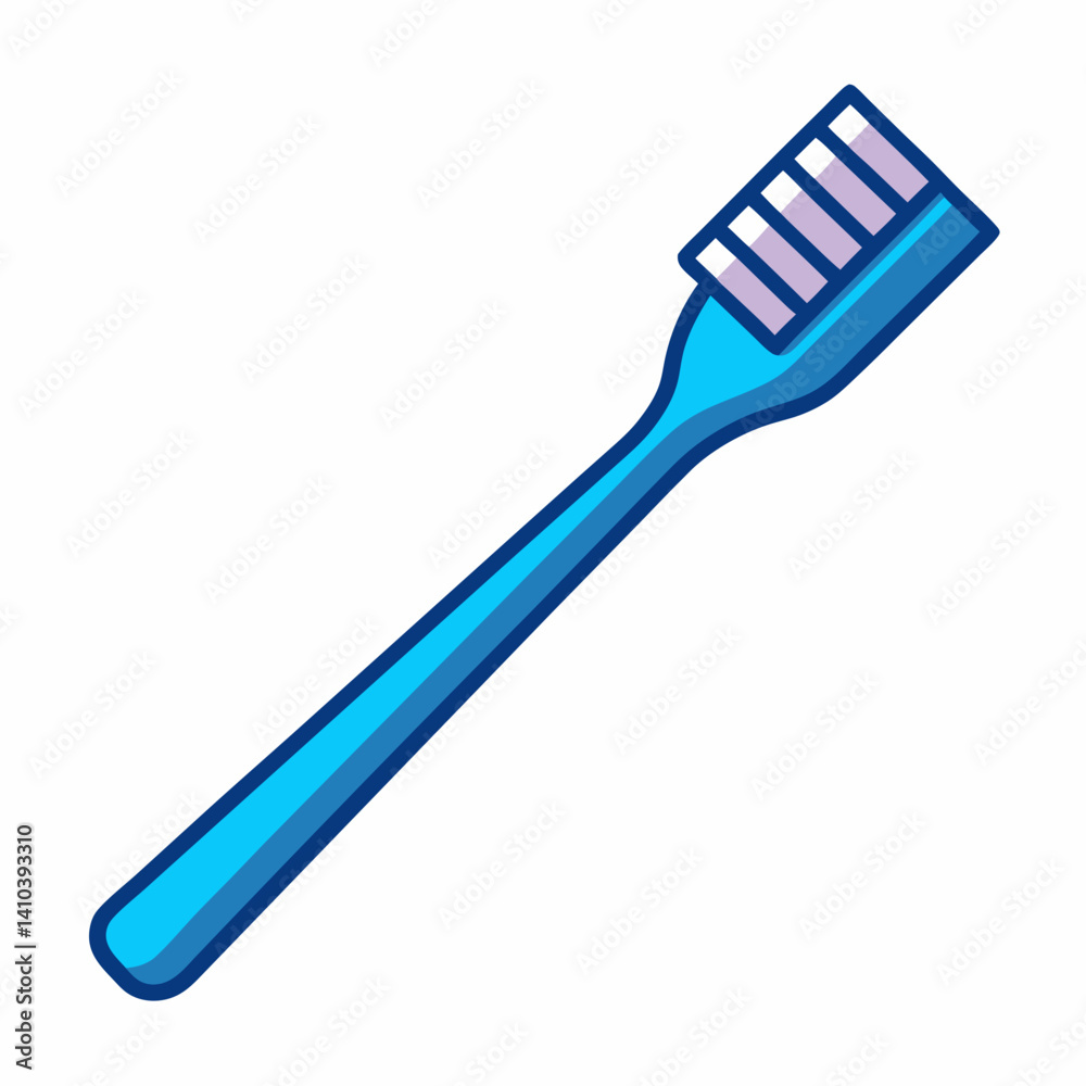 Blue Toothbrush Vector Icon for Dental Hygiene Care
Blue Toothbrush Vector Icon for Dental Hygiene Care