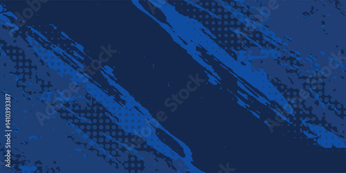 blue color pattern gradient grunge texture background.