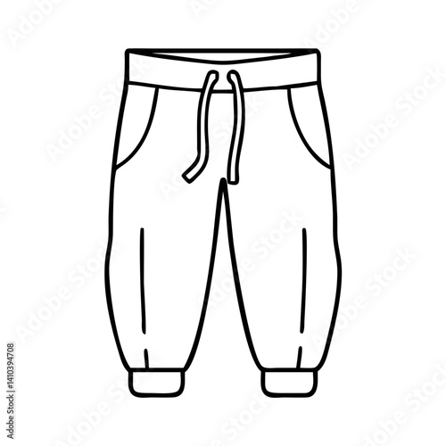 joggers icon, joggers vector illustration-simple illustration of joggers, perfect for joggers logos and icons