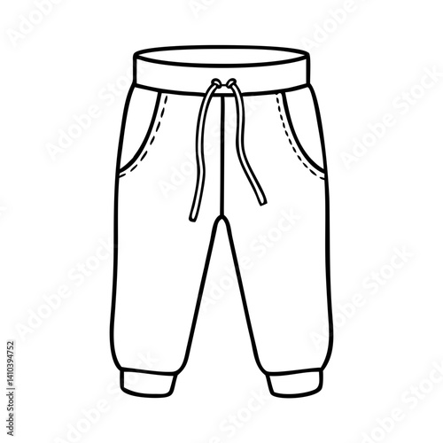 joggers icon, joggers vector illustration-simple illustration of joggers, perfect for joggers logos and icons