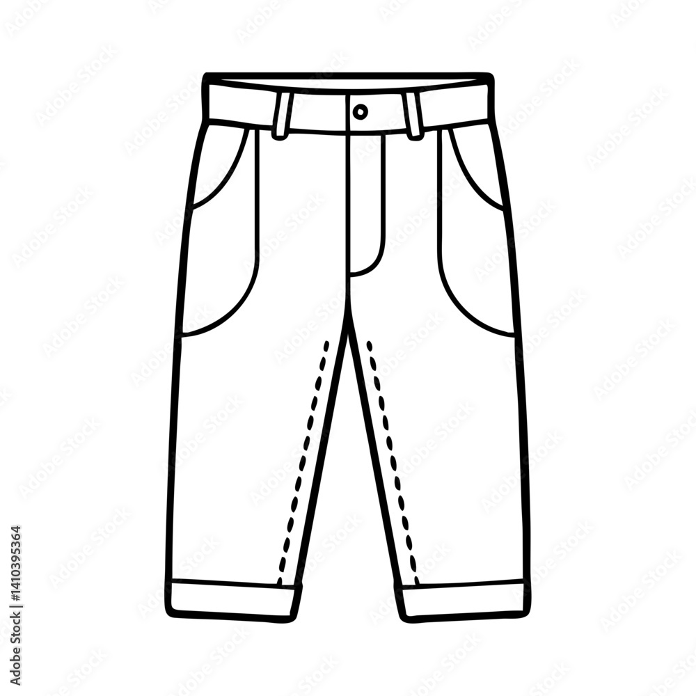 trousers icon, trousers vector illustration-simple illustration of trousers, perfect for trousers logos and icons trousers icon, trousers vector illustration-simple illustration of trousers, perfect for trousers logos and icons
