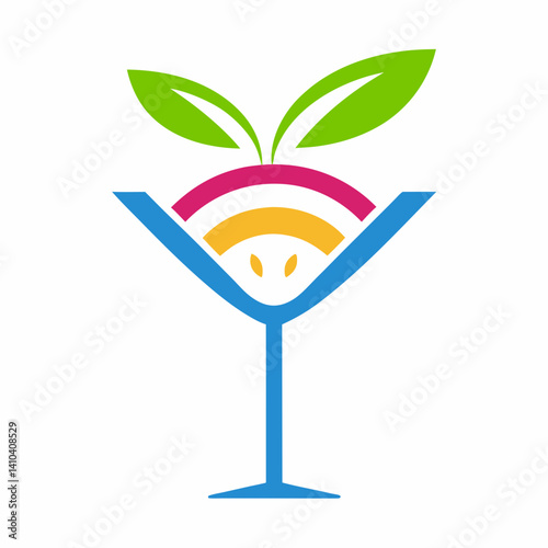cocktail party icon