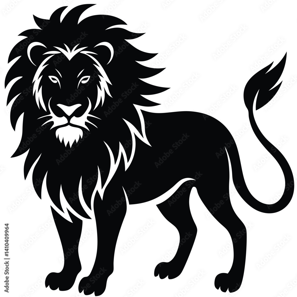 Obraz premium majestic lion