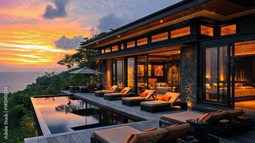 Luxury Villa Sunset Ocean View