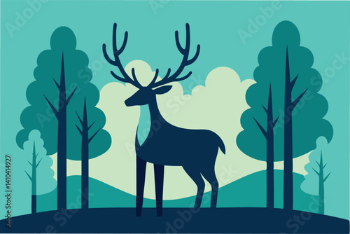 deer in the forest