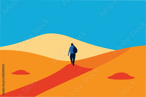 sand dunes in the desert