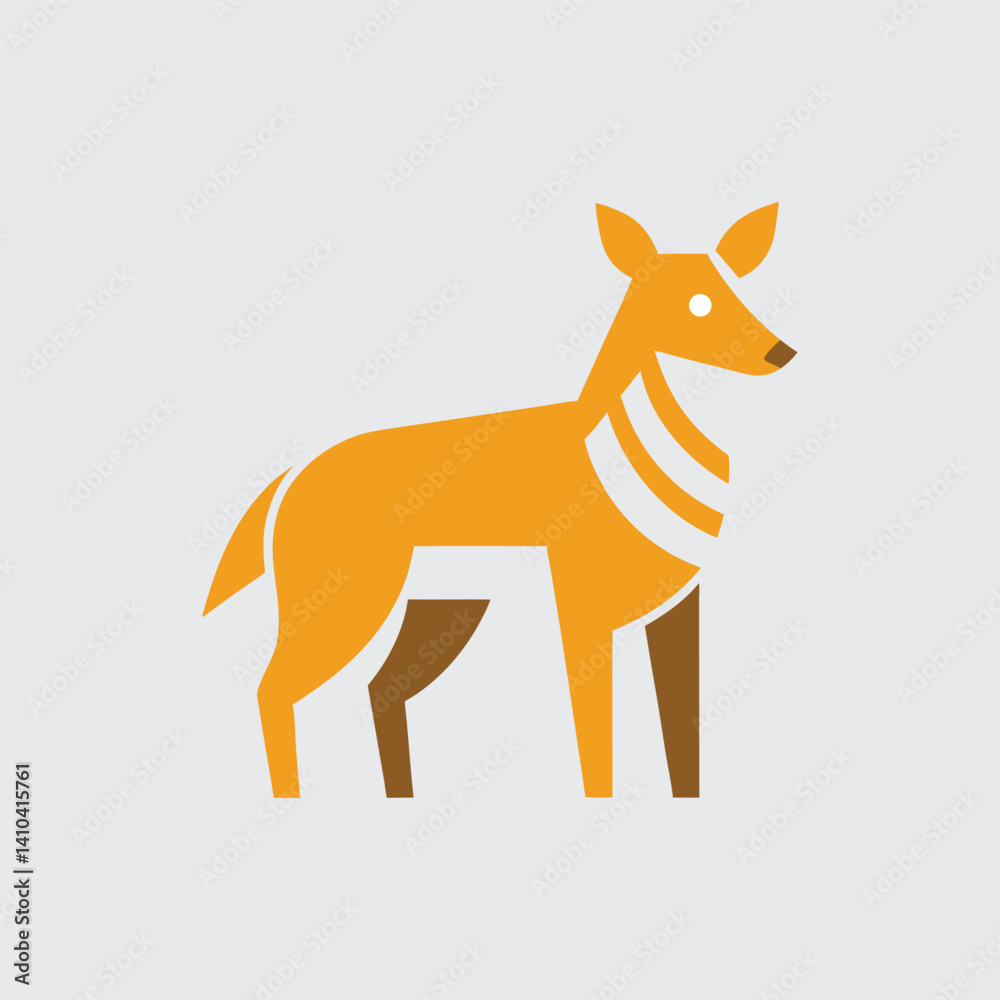Fototapeta premium animals icon or logo.