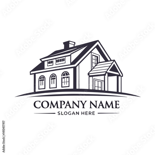 Classic house logo