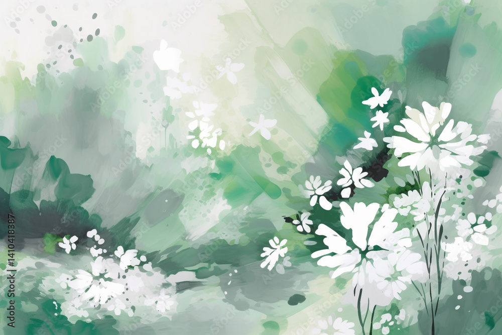 Spring Watercolor Background Spring Watercolor Background