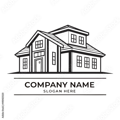 Classic home logo design