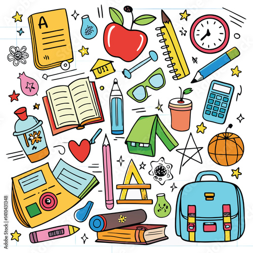 Back to School Doodle Collection