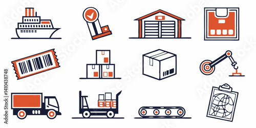 Streamlined Logistics Efficient Shipping, Warehousing, and Delivery Solutions
