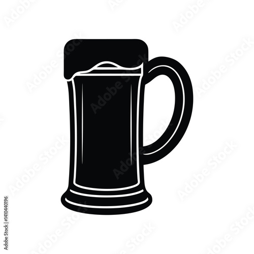 beer mug silhouette