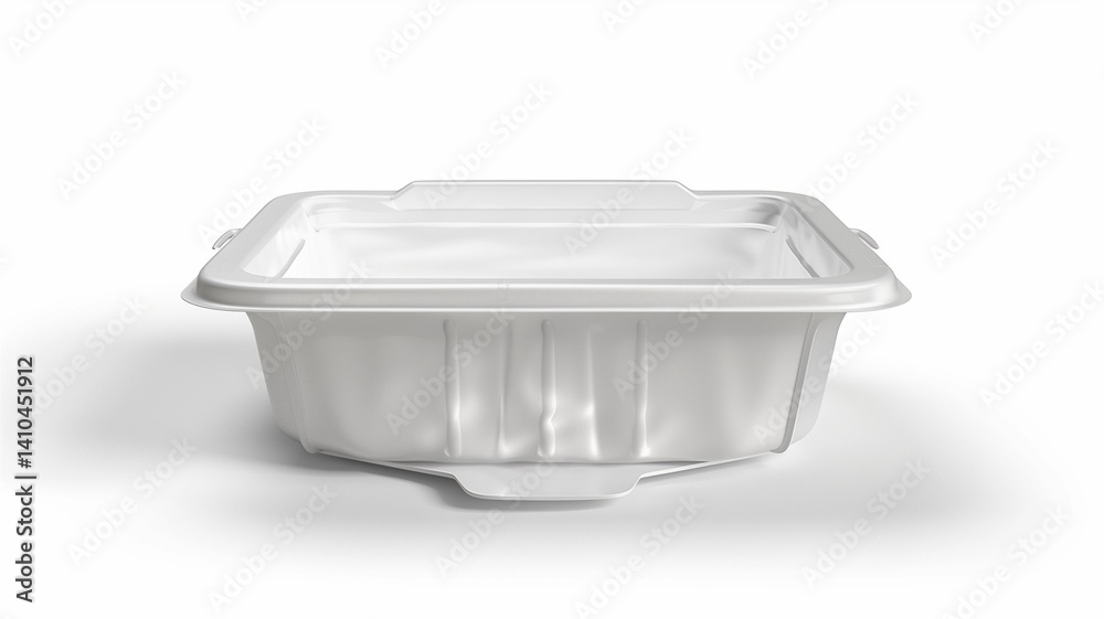 Photorealistic image of a airtight snack container on a white background Photorealistic image of a airtight snack container on a white background
