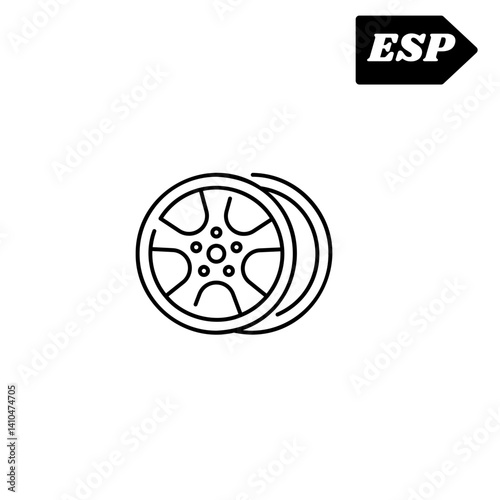 car rim icon