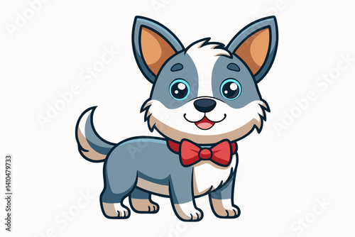 Adorable and charming cute animal vector illustration perfect for children’s designs, nursery decor, storybooks, educational materials, kids' clothing, and digital content. This high-quality, cartoon-
