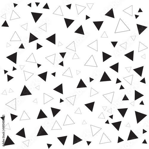Abstract Triangle Pattern Background