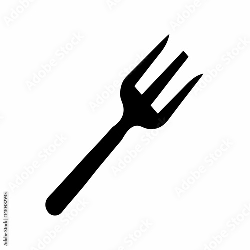 spoon icon on black