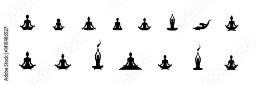 Mindfulness & Meditation Icons Set
