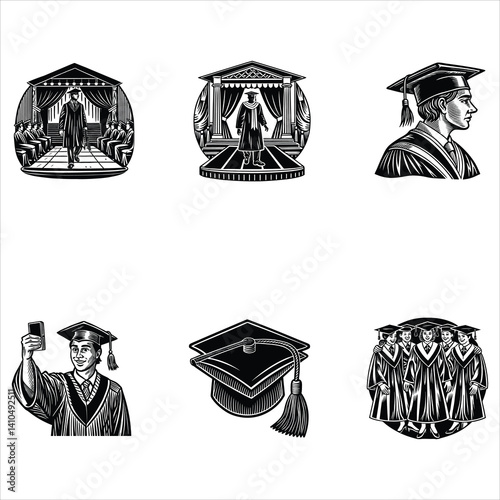 Graduation Illustration