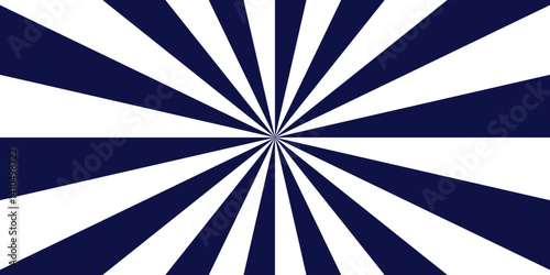 Comic design element with Vortex starburst spiral twirl strips. seamless retro vintage burst sunrise sunbeam element. Pop art dark blue comic background with sun burst abstract ray burst brochure