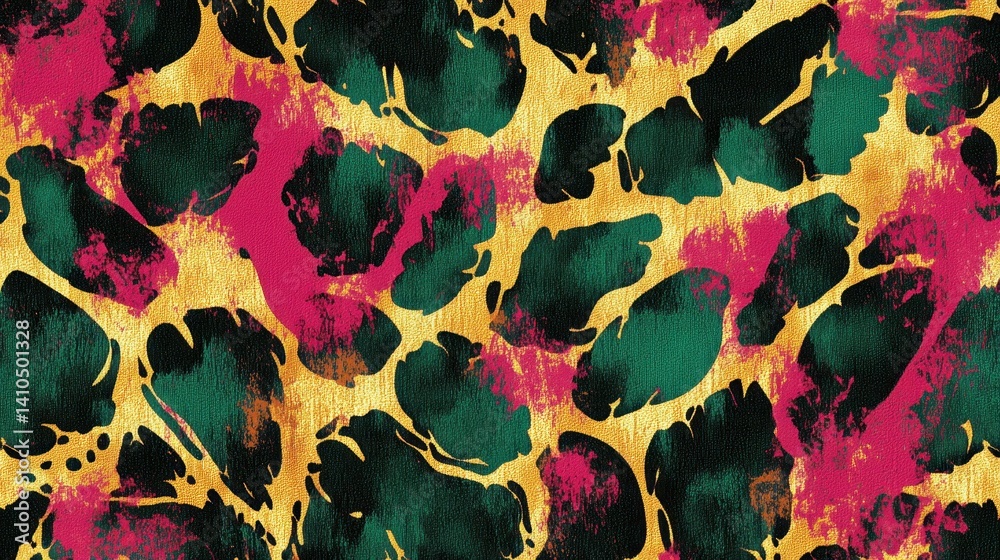Abstract background with colorful splashes