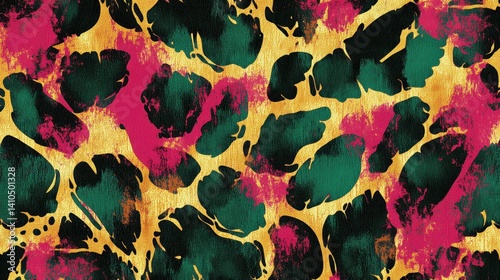 Obraz na płótnie Abstract background with colorful splashes w salonie