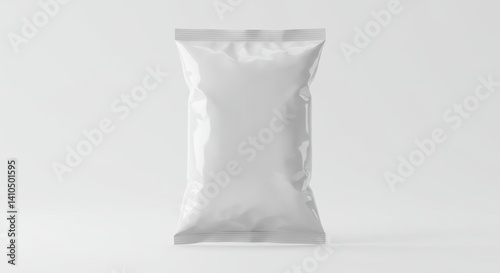 Photorealistic Minimalist Potato Chip Bag Mockup