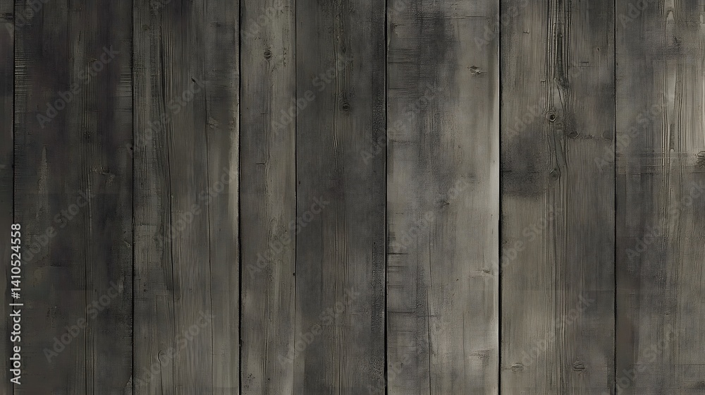 Fototapeta premium Dark Gray Weathered Wooden Planks Texture Background