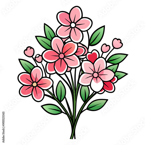  Gorgeous Barnyard Blossom Flower Bouquet Artwork