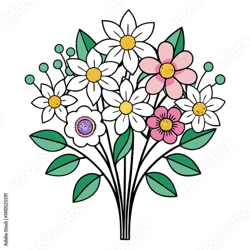  Beautiful Barnyard Blossom Flower Bouquet Design