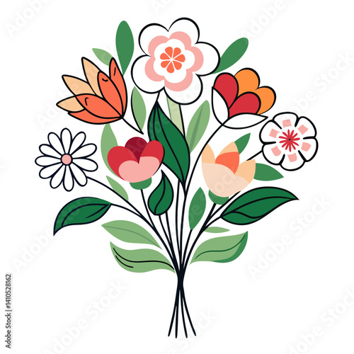  Vibrant Charmed Morning Bouquet Design