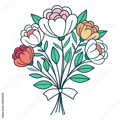  Vibrant Faithful Friend Floral Bouquet Design