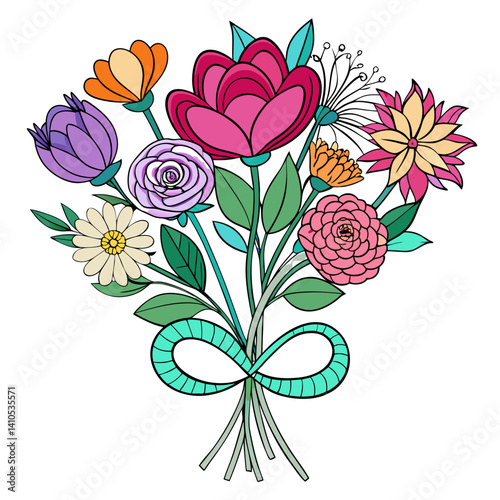 Photos Abstract Infinitesimal Flower Bouquet Art