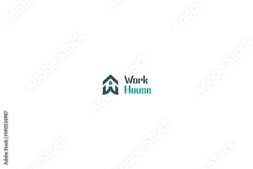 Letter W work house workshop logo