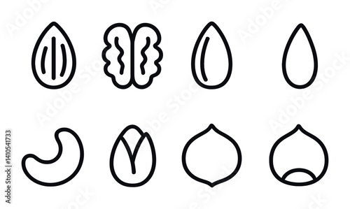 outline vector icons of car tires and wheels: tire, alloy rim, spare wheel, tire tread, air valve, lug nut, tire pressure gauge, wheel rotation. set of line style icons in a modern, minimalist design