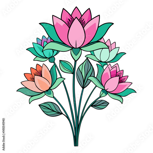  Gorgeous Nymphaea Bouquet Flowers