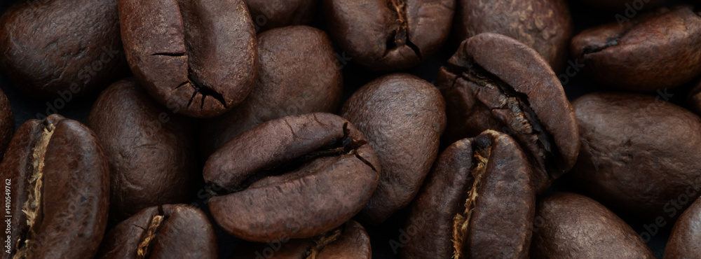 Close-Up Photograph of Pile Coffee Beans