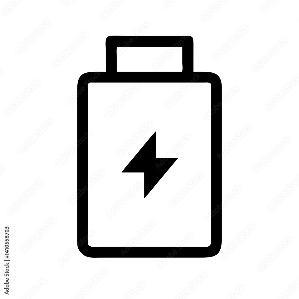 A simple black and white battery icon with a lightning bolt, symbolizing energy, power, and charging. Perfect for tech and energy designs. A simple black and white battery icon with a lightning bolt, symbolizing energy, power, and charging. Perfect for tech and energy designs.