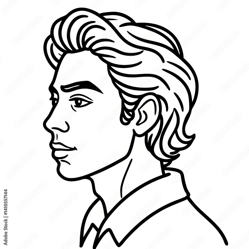 Profile Face Sketch Man,Woman,Boy,Girl face Profile Face Sketch Man,Woman,Boy,Girl face