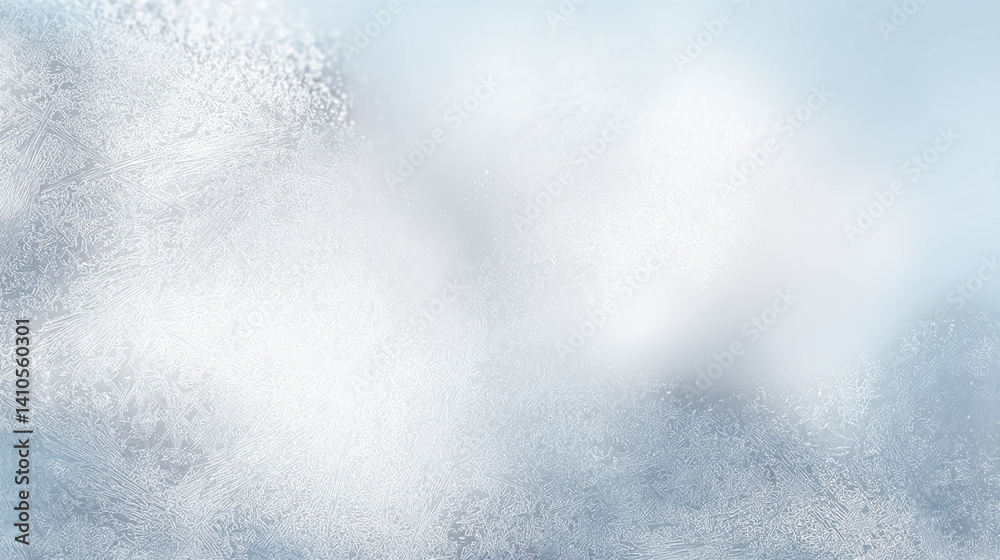 Obraz premium Abstract natural ice texture. Freezy ice surface. Blue backdrop with cracks and scratches on frozen water. Banner.