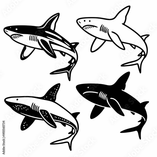 shark vector 