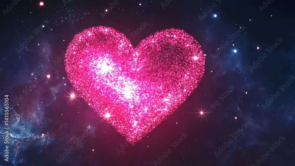 Cosmic Heart Nebula: A Symbol of Love and Connection in the Universe Cosmic Heart Nebula: A Symbol of Love and Connection in the Universe