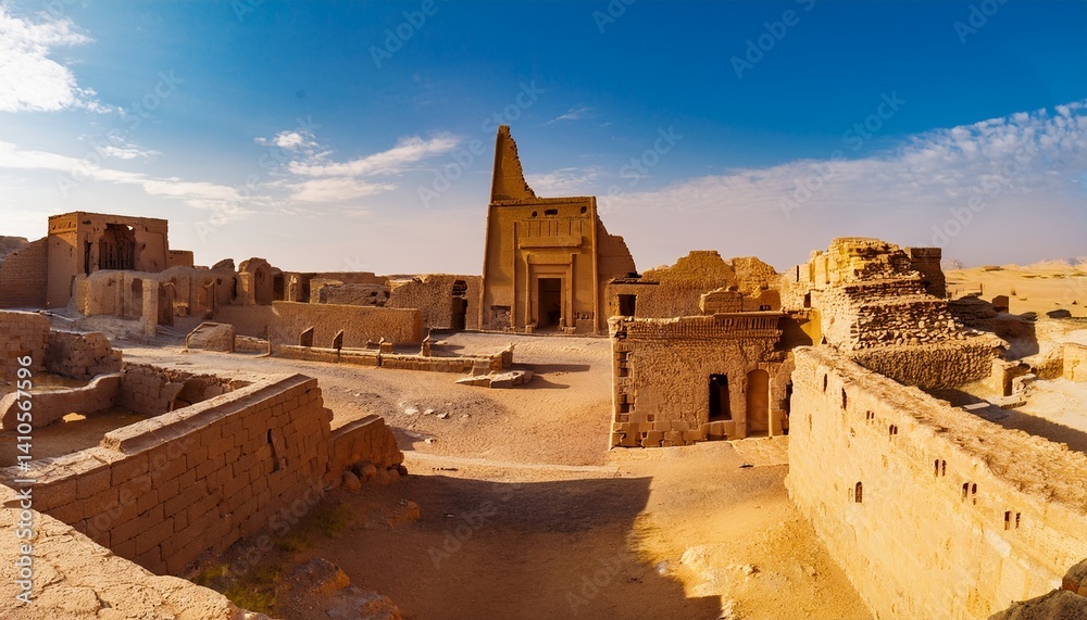 ruins of the ancient city of petra