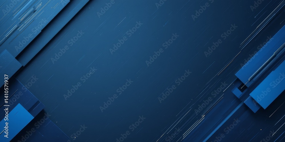 Obraz premium Abstract Blue Tech Background